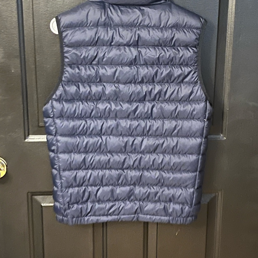 Polo by Ralph Lauren Navy Quilted Puffer Vest with Red Pony - Picture 8 of 10